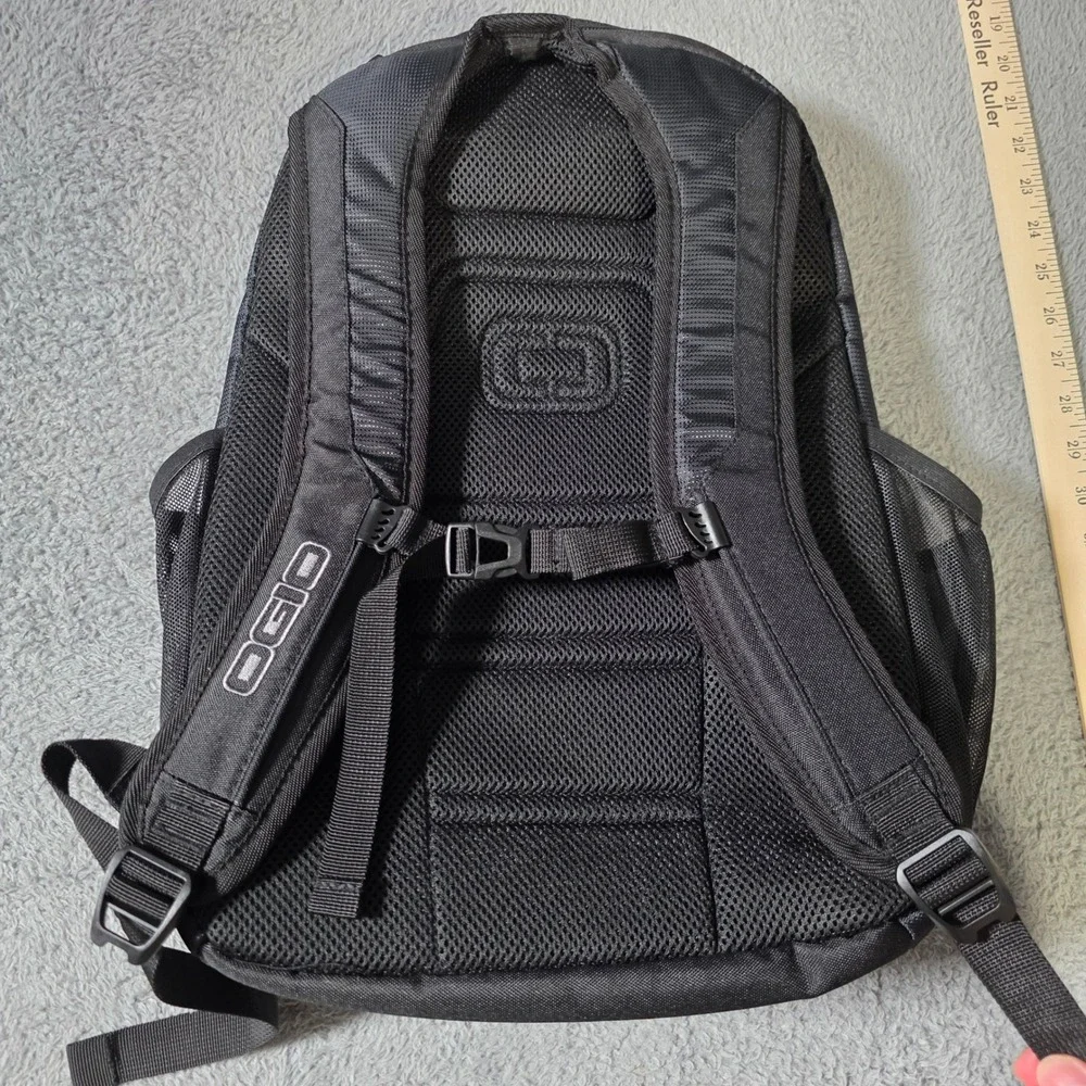 Ogio Laptop Backpack Black GME Kenwood Embroidered Tech Travel Bag